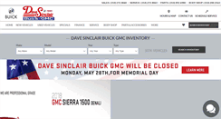 Desktop Screenshot of davesinclairbuickgmc.com